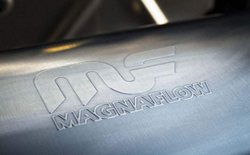 MagnaFlow Muffler W/Tip Mag SS 14X5X8 2.25/3. - 14816