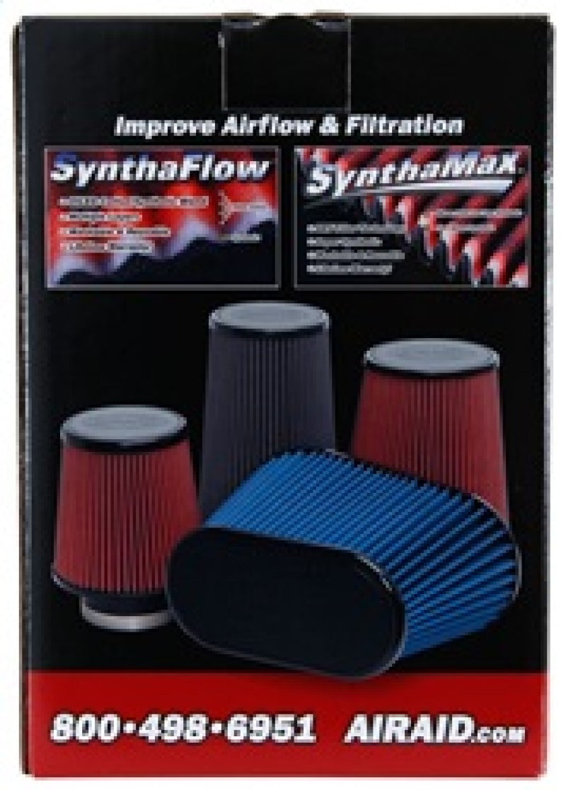 Airaid Universal Air Filter - Cone 4 x 7 x 4 5/8 x 7 w/ Short Flange - 700-458 by Airaid - installed view