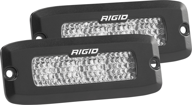 Rigid Industries SRQ - 60 Deg. Lens - White - Flush Mount - Set of 2 - 925513