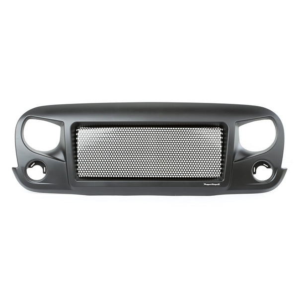 Rugged Ridge Spartan Grille 07-18 Jeep Wrangler JK - 12034.01 for 2007-2018 Jeep Wrangler - front view