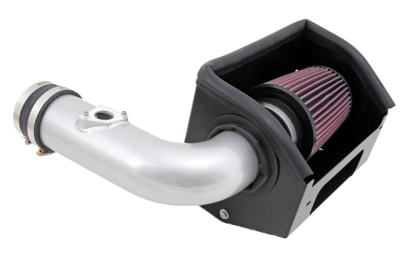 K&amp;N 13 Subaru BRZ 2.0L / 13 Scion FR-S 2.0L Silver 69 Series Typhoon Intake - 69-8619TS