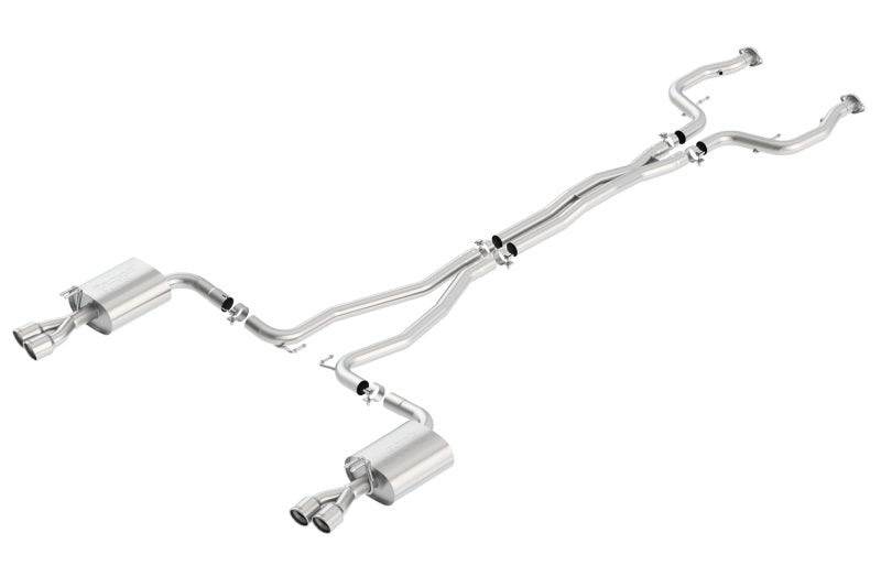 Borla 08-09 Pontiac G8/GT 6.0L 8cyl SS Catback Exhaust w/ X Pipe - 140287
