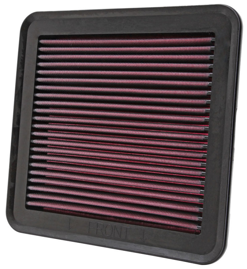 K&N 08 Mitsubishi Triton 2.5L-L4 DSL Drop In Air Filter - 33-2951 by K&N Engineering - front view