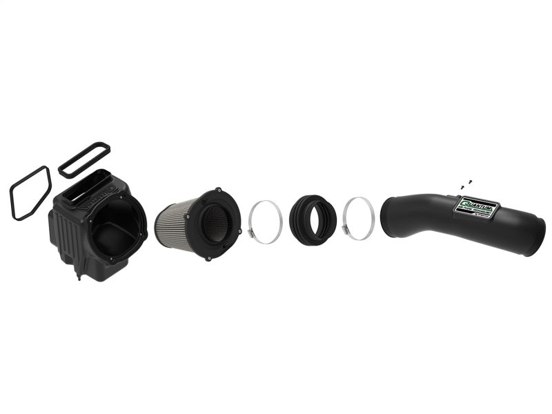 aFe Quantum Pro DRY S Cold Air Intake System 17-18 GM/Chevy Duramax V8-6.6L L5P - Dry - 53-10007D