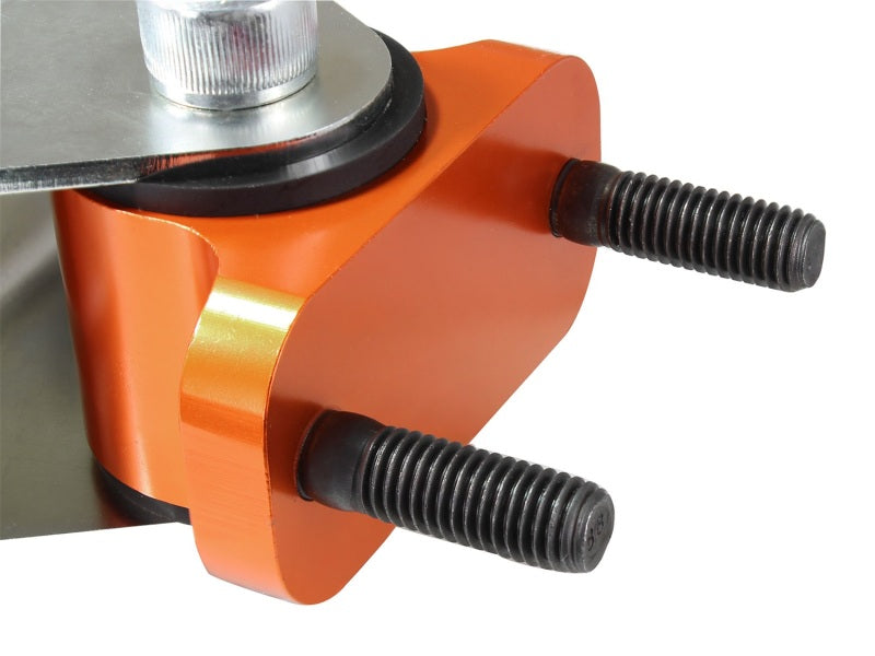 aFe Control PFADT Series Transmission Mount Set; Chevrolet Corvette (C6) 05-13 Orange - 450-401008-N