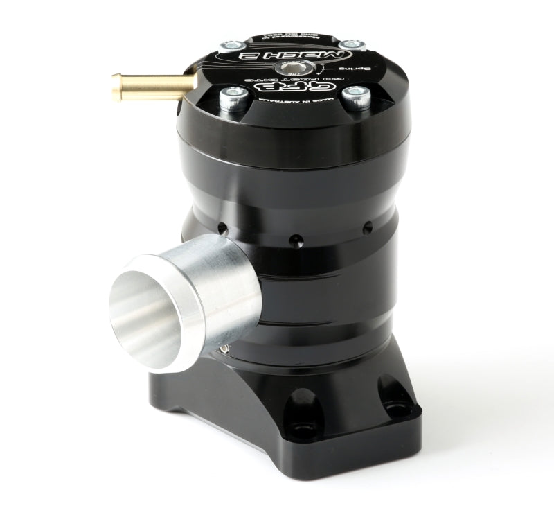 GFB Mach 2 TMS Recirculating Diverter Valve - 2017+ Hyundai i30N 2.0T - T9110 for 2018-2020 Kia Stinger - front view