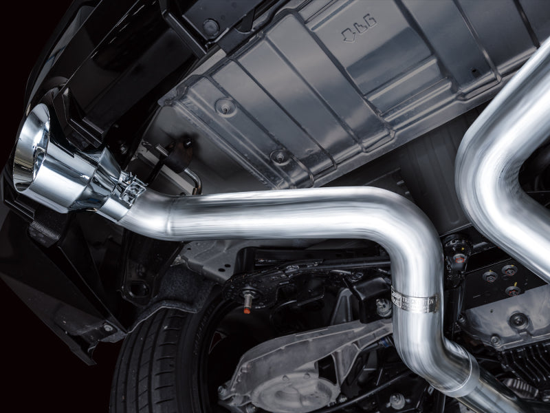 AWE 2023 Nissan Z RZ34 RWD Track Edition Catback Exhaust System w/ Chrome Silver Tips - 3020-32400