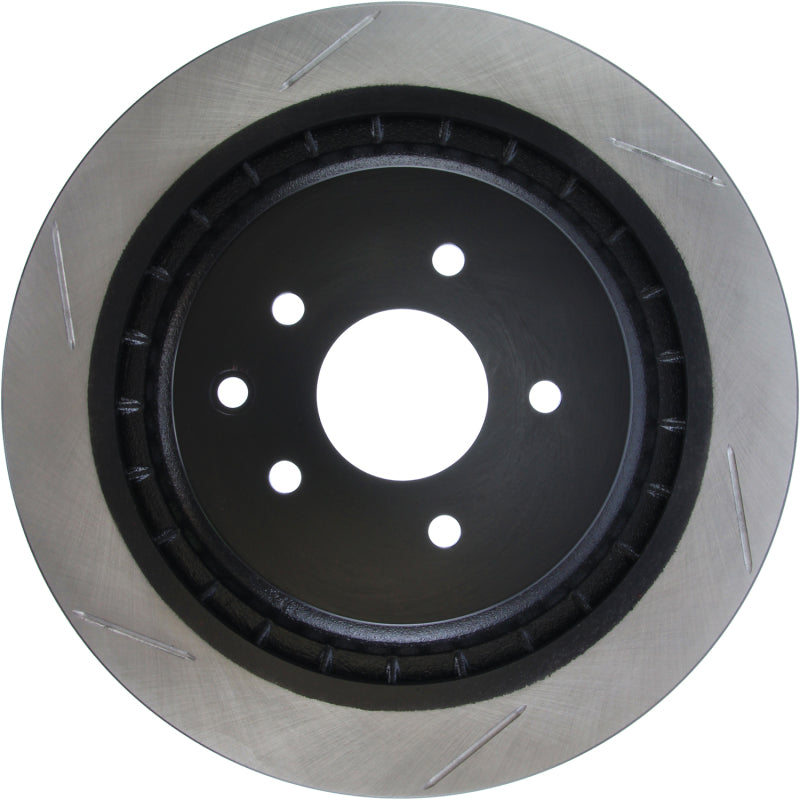StopTech Power Slot Nissan 370z / Infiniti G37 SportStop Slotted Rear Right Rotor - 126.42101SR