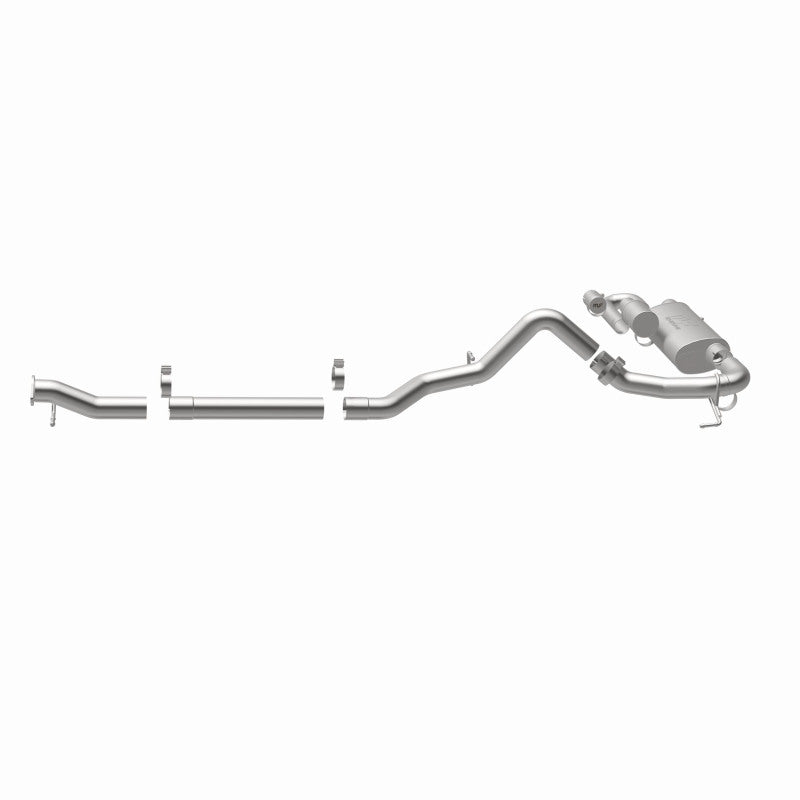 MagnaFlow 2021 Ford Bronco Overland Series Cat-Back Exhaust w/ Single Straight Driver Exit- No Tip - 19559
