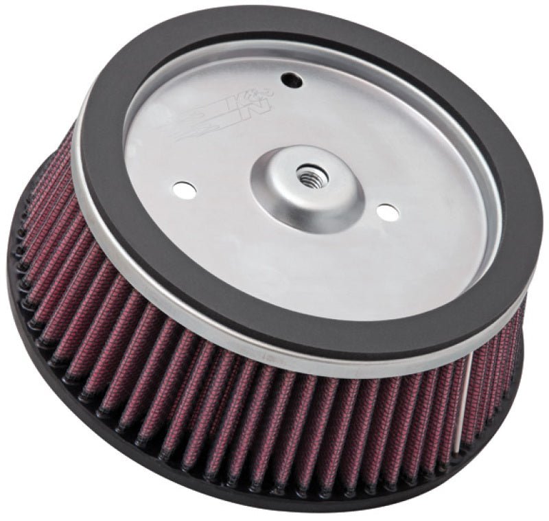 K&N Round Tapered 6.25in Base OD x 5.5in Top OD x 2.125in H Replacement Filter for Harley Davidson - HD-0800 for 2007-2008 Ha