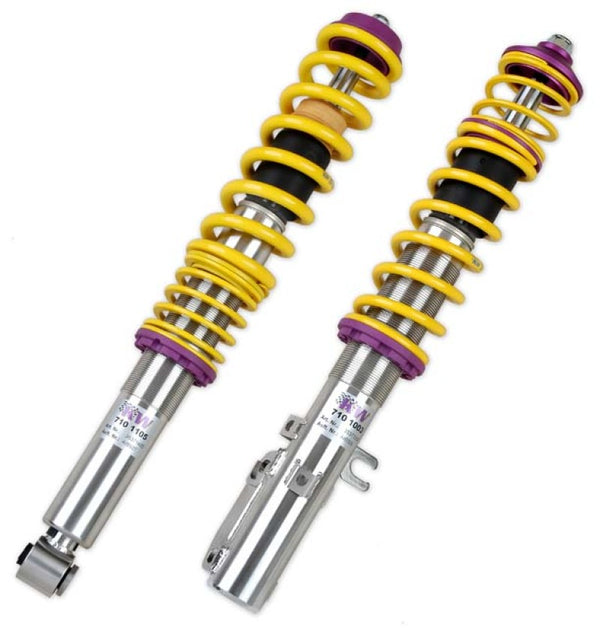 KW Coilover Kit V3 Porsche 911 (964) Carrera 2; incl. Convertible + Targa - 35271011 for 1991-1994 Porsche 911 - front view