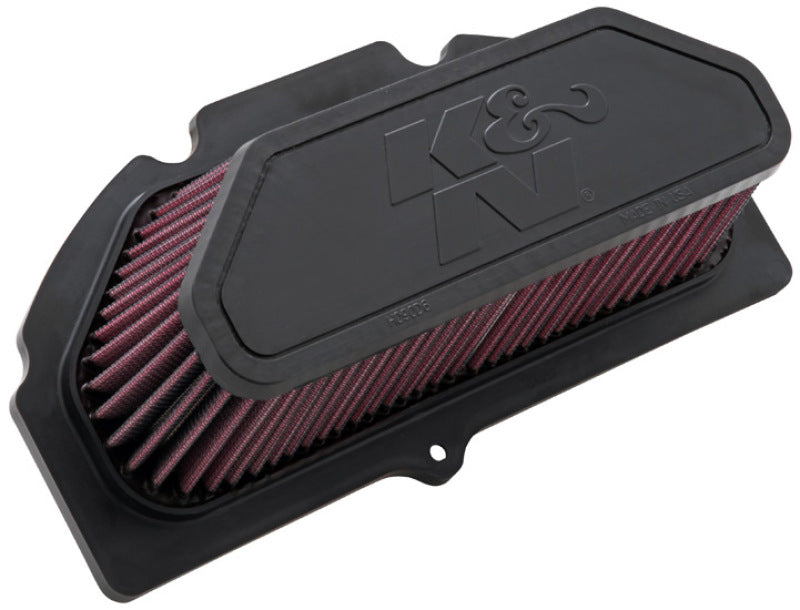 K&N 09-11 Suzuki GSXR 1000 Replacement Air Filter 11.063in L x 5.688in W x 3.375in H - SU-1009 for 2009-2016 Suzuki GSX-R1000