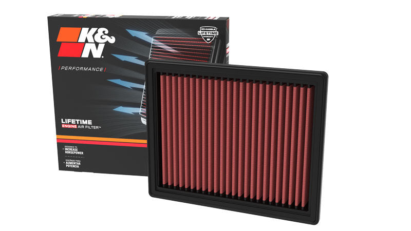 K&N 2022 Nissan Pathfinder V6-3.5L Replacement Air Filter - 33-5126