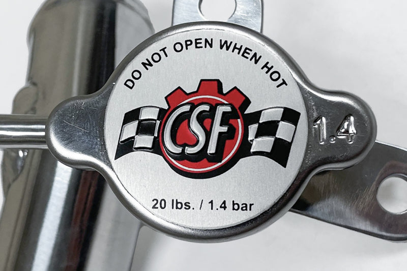 CSF 13+ BRZ / 13-20 Toyota 86 / 22+ GR86 Aluminum Filler Neck w/ High Pressure Radiator Cap - 8044