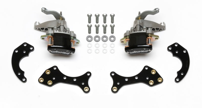 Wilwood P/S Retrofit Kit w/MC4 P-Brake Forged Dynalite Pro Street 12.19in Rear Kits - 140-14415