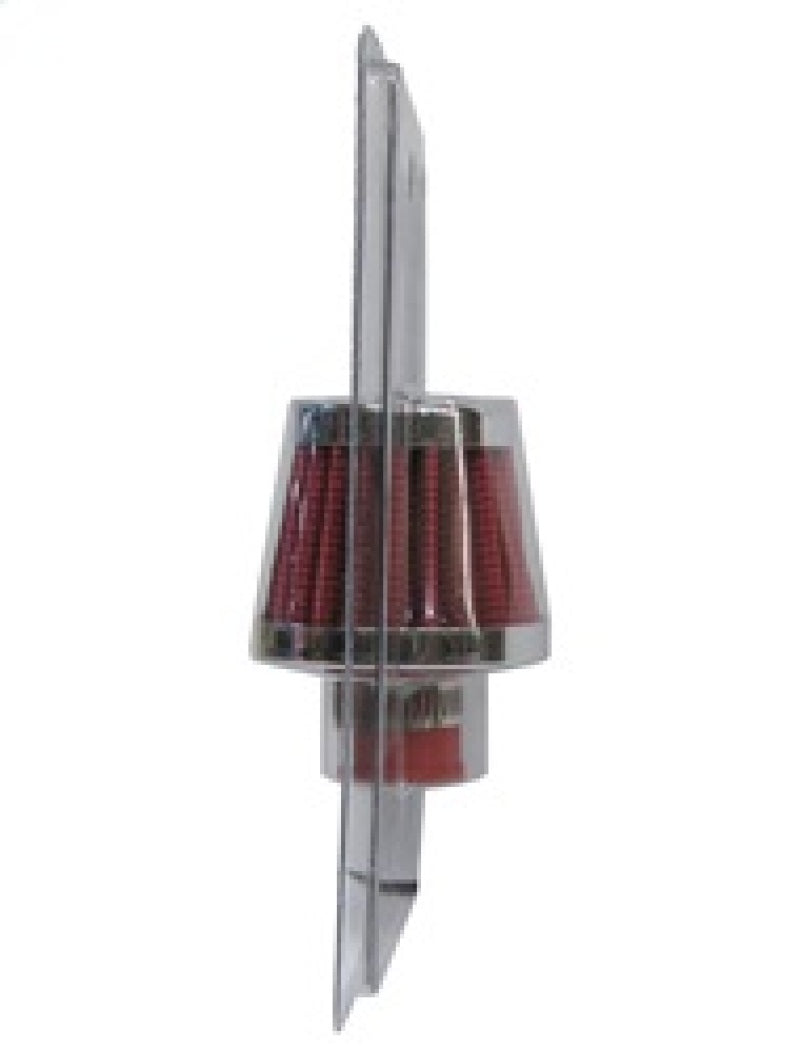 K&N 2in Base OD x .375in Flange ID x 1.75in H Rubber Base Crankcase Vent Filter - 62-1600RD