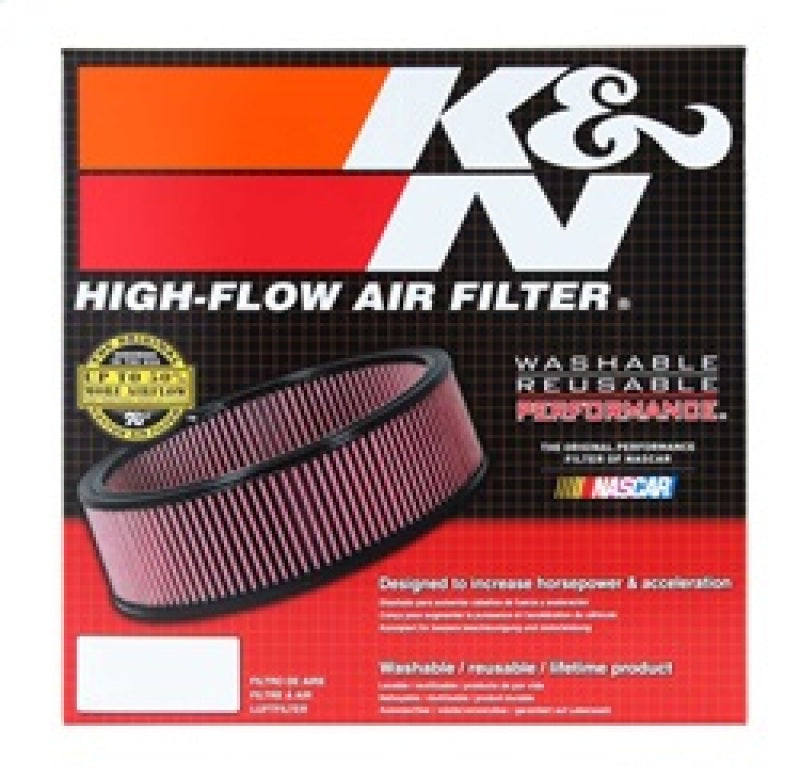 K&N Replacement Air Filter for 08-13 Audi R8 4.2L V8 - E-0668 for 2008-2015 Audi R8 - rear view