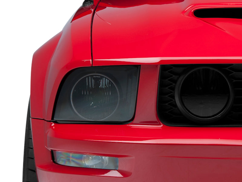 Raxiom 05-09 Ford Mustang GT V6 Axial Series CCFL Halo Projector Headlight- Blk Housing (Smkd Lens) - 49121
