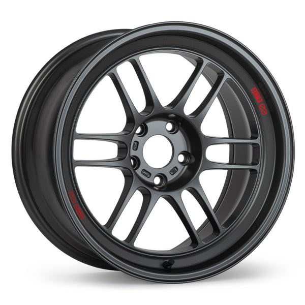 Enkei RPF1RS 18x9.5 5x114.3 12mm Offset 75mm Bore Matte Gunmetal Wheel - 3798956512GM by Enkei