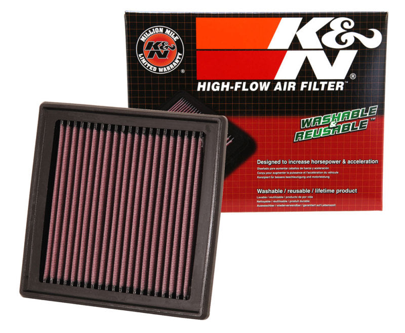 K&amp;N 07-09 350z/370z/G35/G37 Drop In Air Filter - 33-2399