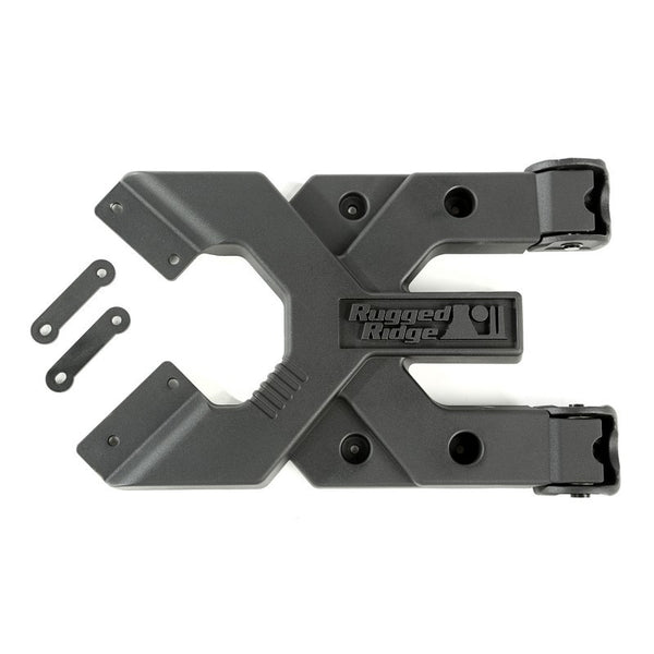 Rugged Ridge Spartacus HD Tire Carrier Hinge Casting 07-18 Jeep Wrangler JK - 11546.51 for 2007-2018 Jeep Wrangler - front vi