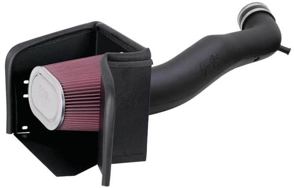 K&N 03-07 Dodge Ram 1500/2500 V8-5.7L Hemi Performance Intake Kit - 57-1533 for 2003-2008 Dodge Ram 1500 - front view