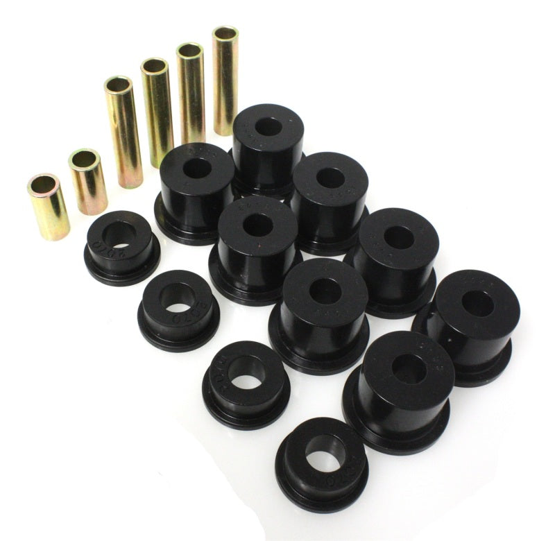Energy Suspension 80-98 Ford F250/F350 4WD w/ 2 inch ID Black Front Spring Bushing Set - 4.2121G for 1980-1997 Ford F 250 - f
