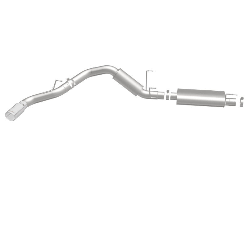 MagnaFlow Cat-Back, SS, 4in, Single Pass Side Rear Exit 5in Tip 14-15 Ram 2500 6.4L V8 CC LB/MC SB - 19200