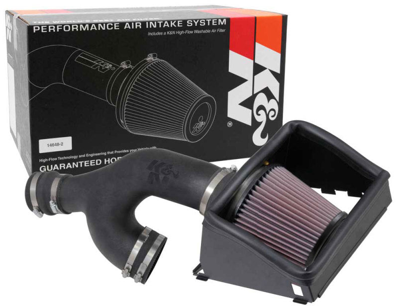 K&N 2017 Ford F150 Ecoboost V6-3.5L F/I Performance Air Intake Kit - 57-2599