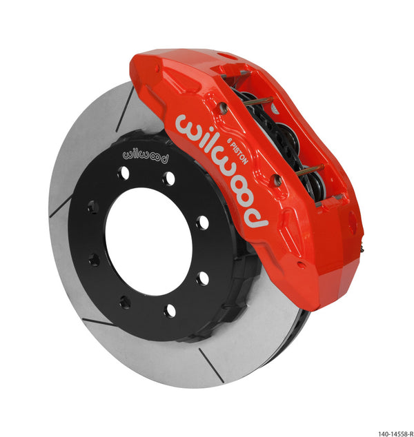 Wilwood TX6R Front Kit 15.00in Red 13-17 Ford F-250/F-350 - 4WD - 140-14558-R by Wilwood