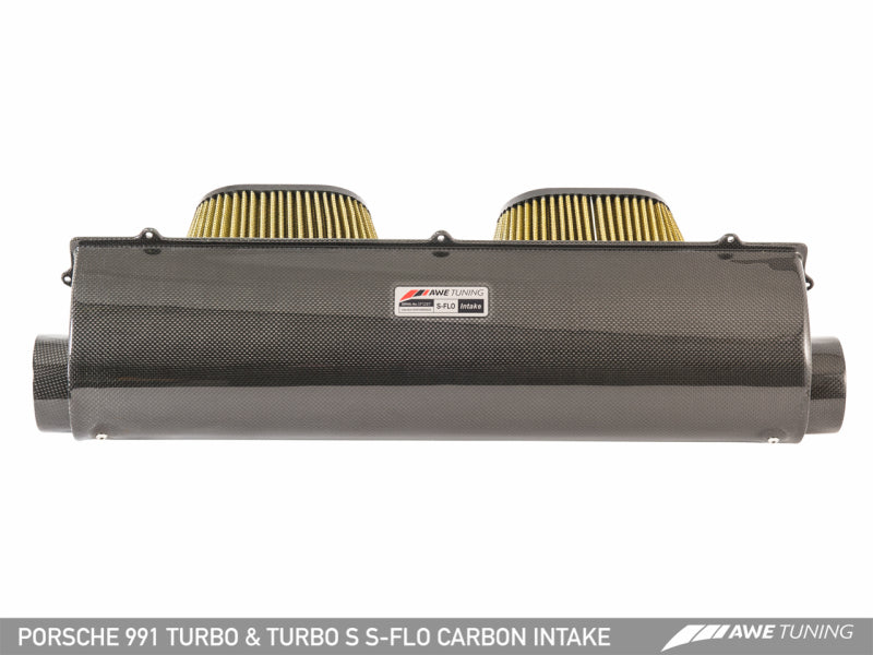 AWE Tuning Porsche 991 (991.2) Turbo and Turbo S S-FLO Carbon Intake - 2660-13040
