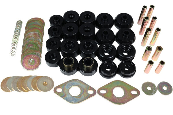 Energy Suspension 96-99 Toyota 4Runner 2WD/4WD Black Body Mount Bushing Set - 8.4111G for 1996-1999 Toyota 4Runner - front vi