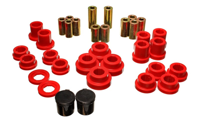 Energy Suspension 00-09 Honda S2000 Red Rear End Control Arm Bushing Set - 16.3121R for 2000-2009 Honda S2000 - front view