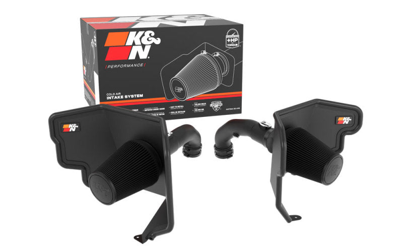 K&amp;N 22+ Toyota Tundra V6- 3.5L Blackhawk Performance Intake Kit - 71-9042