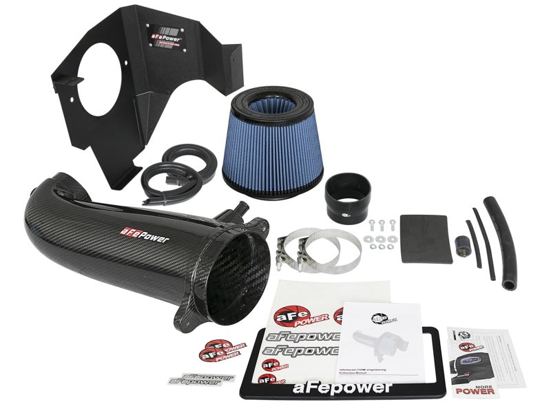 aFe MagnumFORCE Intakes Stage-2 P5R Carbon Fiber AIS 11-17 Dodge Challenger/Charger V8-5.7L Hemi - 54-12162-C