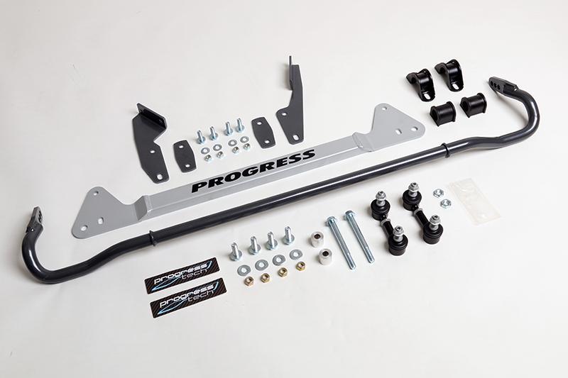 Progress Tech 88-91 Honda Civic HB/CRX Rear Sway Bar (22mm Adj) - 62.1043