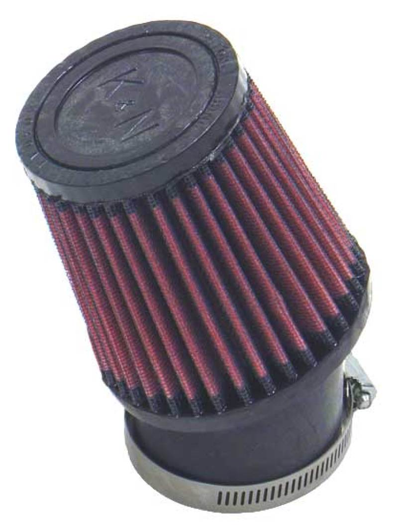 K&N 3.75 Inch OD 2.438 Inch ID 4 inch H Round Tapered Universal Air Filer - SN-2530 by K&N Engineering - front view
