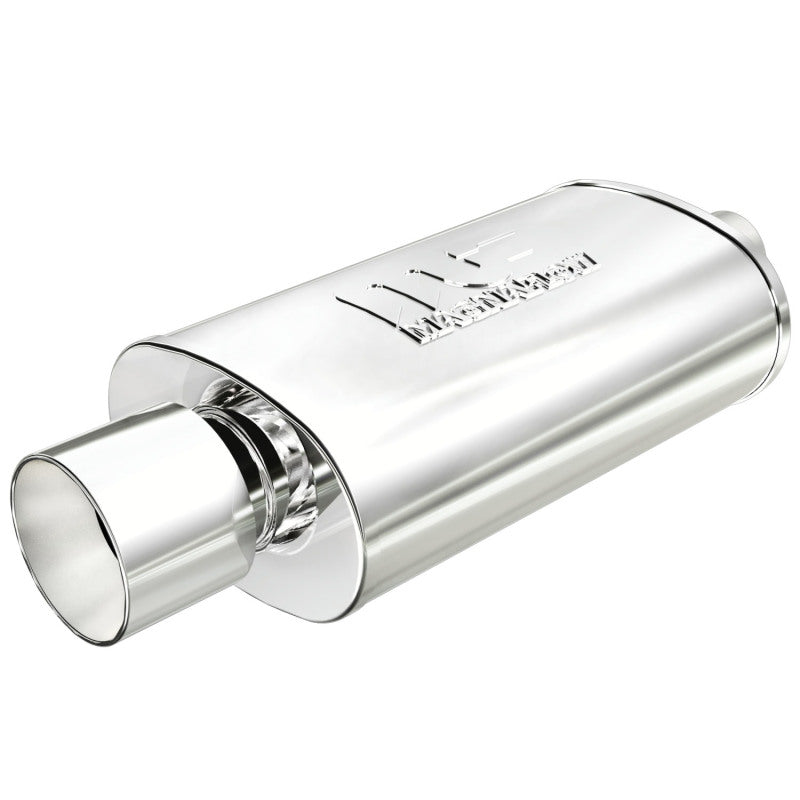 MagnaFlow Muffler W/Tip Mag SS 14X5X8 2.25/4. - 14832