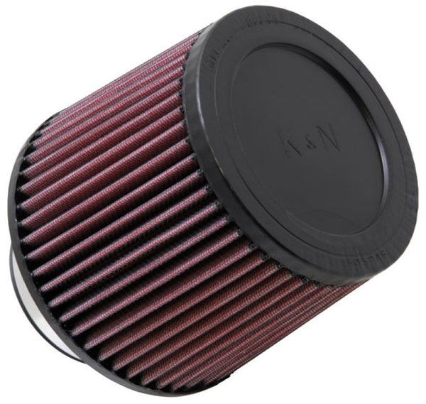 K&N Filter Universal Rubber Filter 3in Flange ID 6in Base OD 5.125in Top OD 5in Height - RU-3570 for 2008-2015 Scion xB - fro