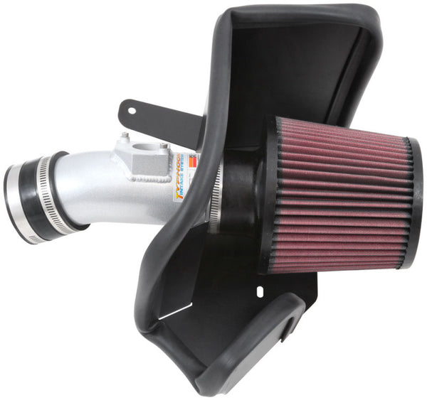 K&N 69 Series Typhoon Performance Intake Kit 2011-13 Mazda 3 L4-2.0L - 69-6031TS for 2011-2013 Mazda 3 - front view