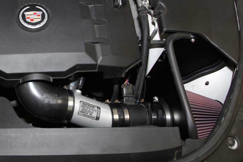 K&N 08-11 Typhoon, Cadillac CTS 3.6L,  3.6L  69 Series Typhoon Perf Intake Kit - 69-4528TS for 2008-2011 Cadillac CTS - detai