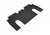 3D MAXpider 2016-2020 Tesla Model X 6-Seats Kagu 2nd Row Floormats - Black - ACEL1TL00121509