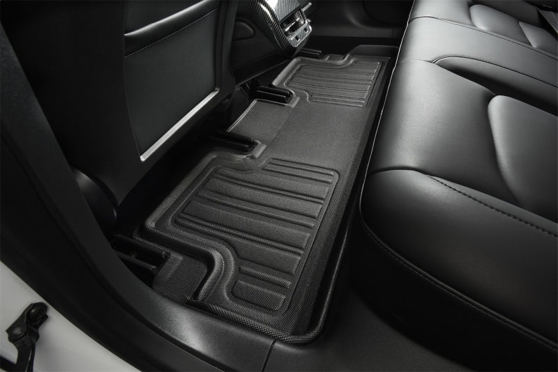 3D MAXpider 2020-2021 Tesla Model Y Elitect 1st &amp; 2nd Row Floormats - Black - ACEE1TL02701809
