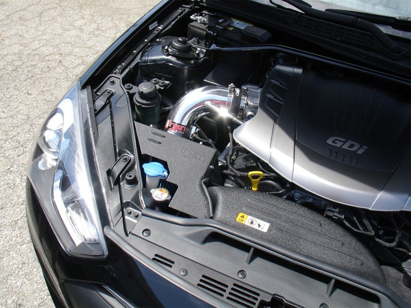 Injen 13 Hyundai Genesis Coupe  3.8L V6 Black Short Ram Intake w/ Heat Shield &amp; Cover - SP1392BLK