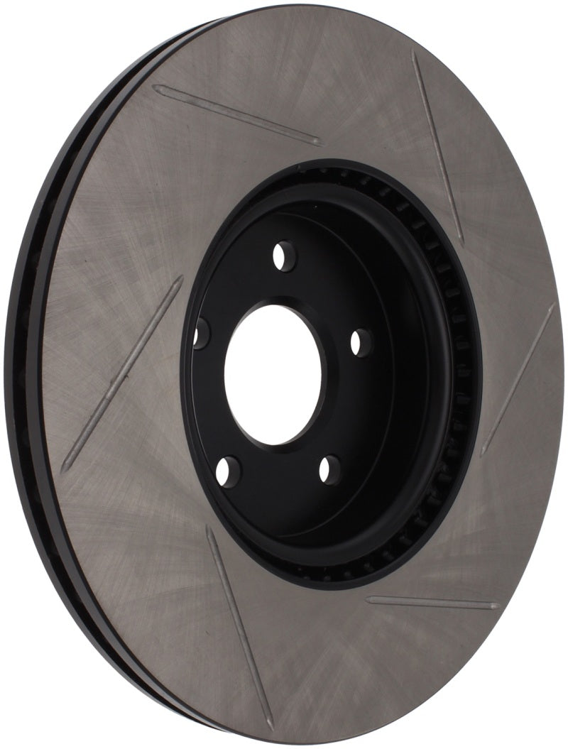 StopTech Slotted Sport Brake Rotor Focus ST 13-14 12.6&quot; - Front Right - 126.39038SR