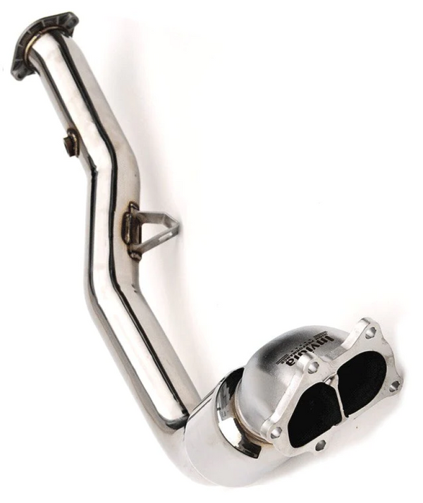 Invidia 02-07 Subaru Impreza WRX/STI High Flow Catted Downpipe w/ Extra 02 Bung - HS05SW1DOC for 2015-2021 Subaru WRX STI
