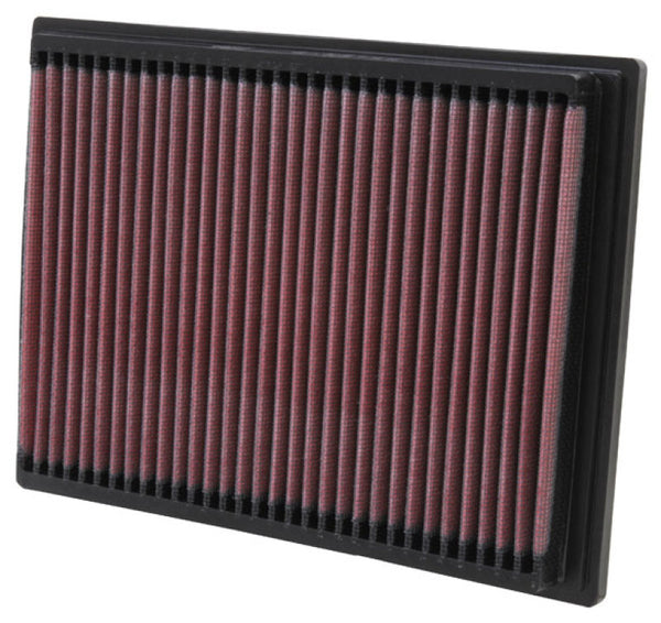 K&N 90-06 BMW 2.0/2.2/2.5/2.8/3.0/3.2L  Drop In Air Filter - 33-2070 for 1992-1999 BMW 3 Series - front view