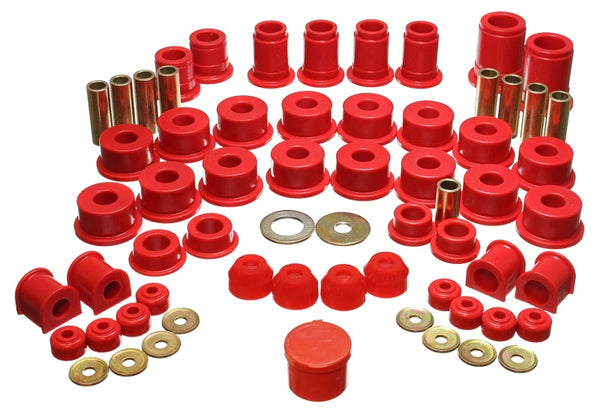 Energy Suspension 90-95 Toyota 4 Runner 2WD/4WD Red Hyper-Flex Master Bushing Set - 8.18103R for 1990-1995 Toyota 4Runner - f