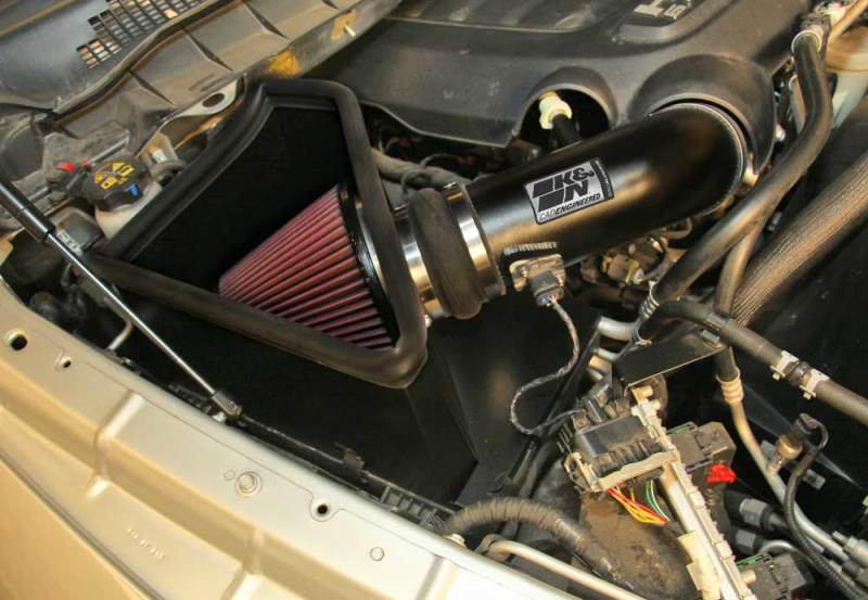 K&amp;N 14-15 Ram 2500/3500 6.4L V8 High Flow Performance Intake Kit - 77-1568KTK