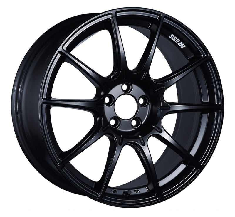 SSR GTX01 18x9.5 5x114.3 40mm Offset Flat Black Wheel - XA18950+4005GMB